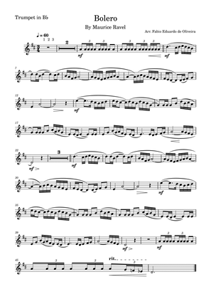 Bolero (Ravel) - Easy Arrangement
