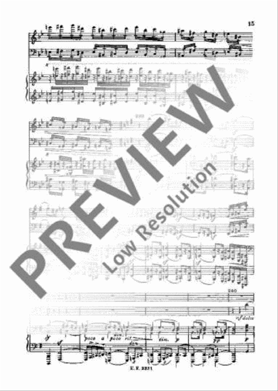 Piano Trio G minor Piano Trio scores gallery preview page 20