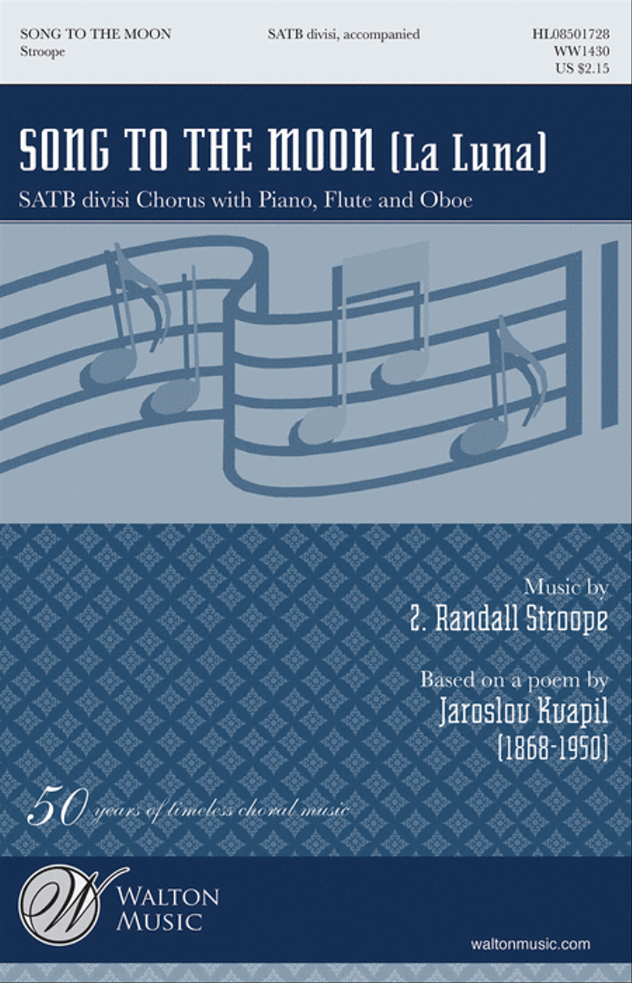 Song to the Moon (SATB divisi) Divisi scores gallery preview page 1