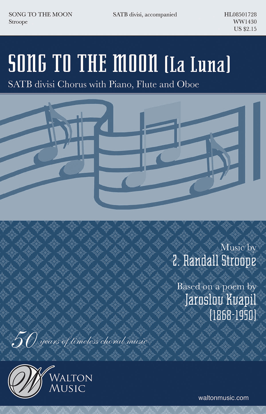 Song to the Moon (SATB divisi)