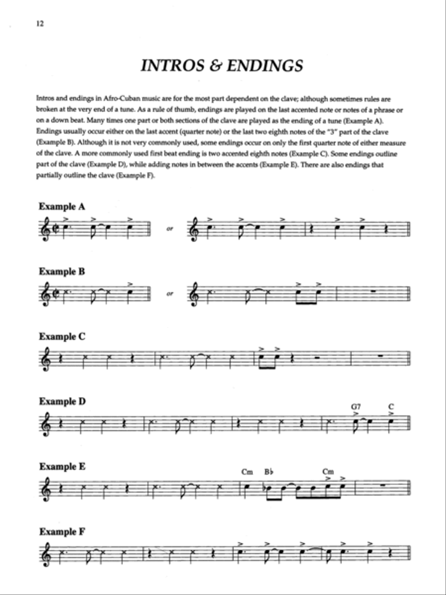 Afro-Cuban Keyboard Grooves Piano Method scores gallery preview page 4