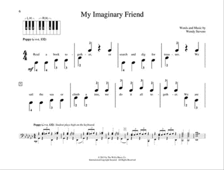Black Key Blast! Easy Piano scores gallery preview page 4