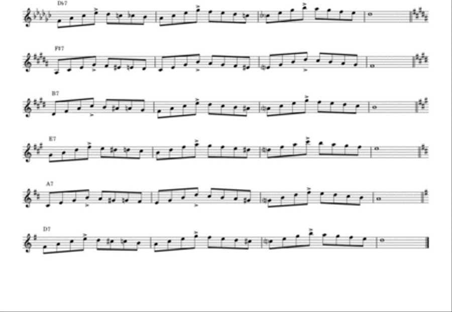 How To Play Bebop Jazz Piano Lesson 2 Worksheets Piano Method scores gallery preview page 5