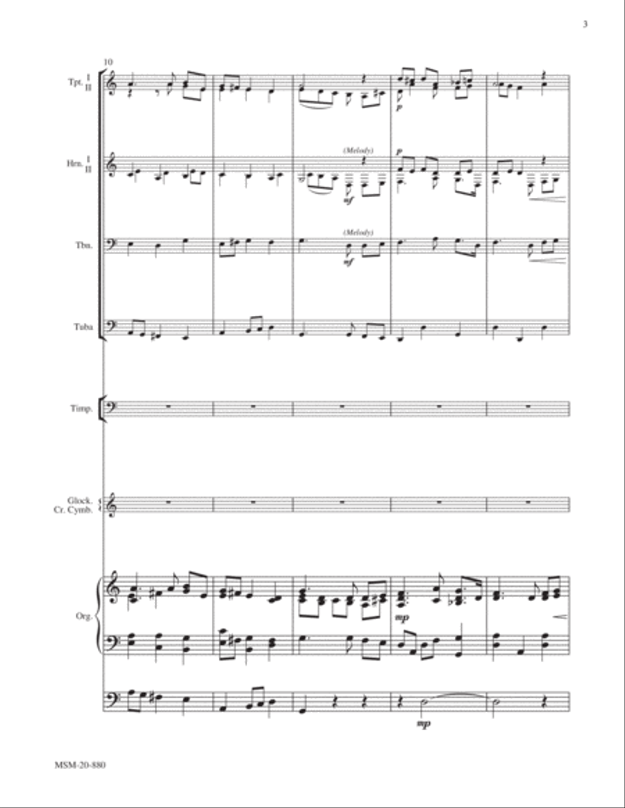 Jerusalem Choir scores gallery preview page 3