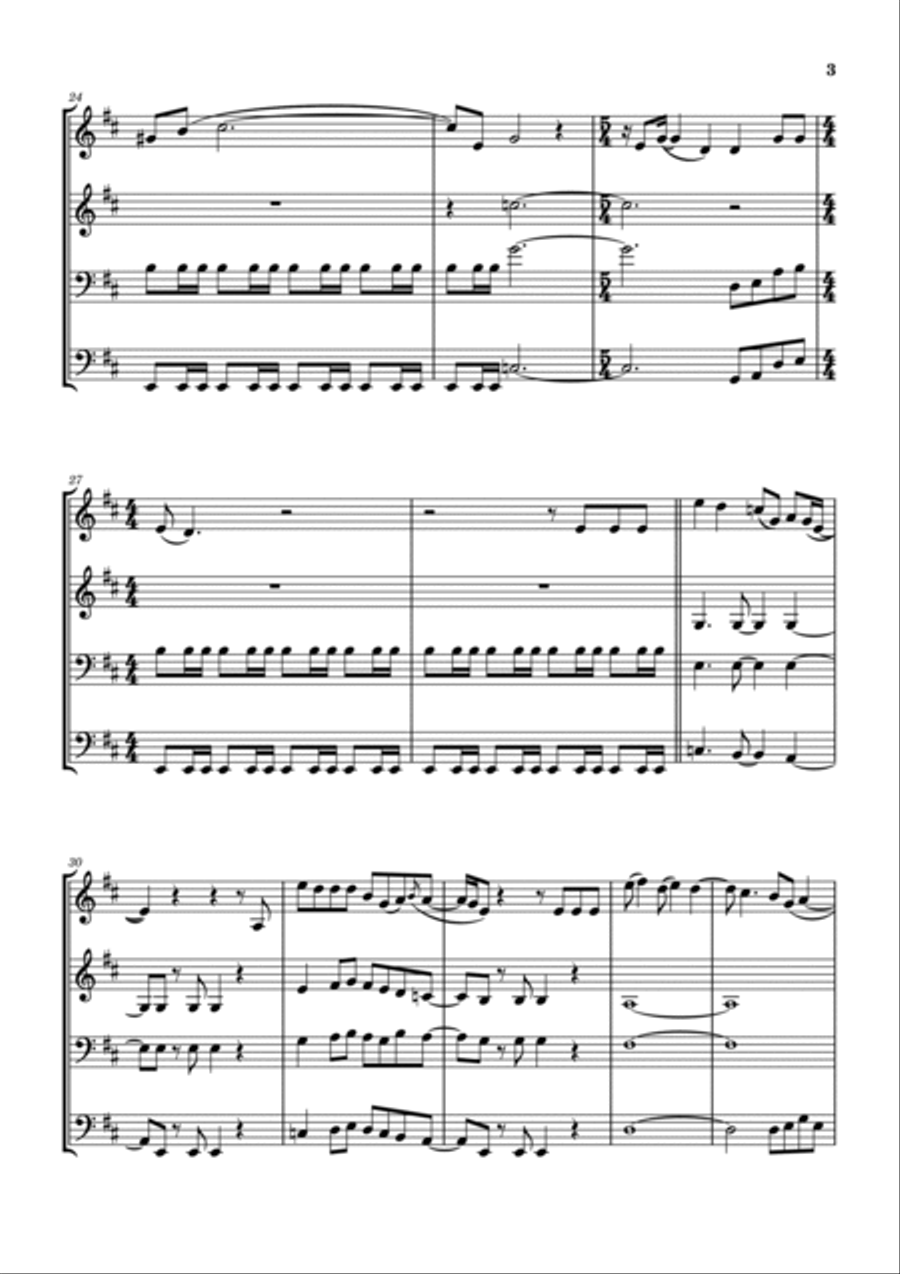Barracuda Barracuda Brass Ensemble scores gallery preview page 4