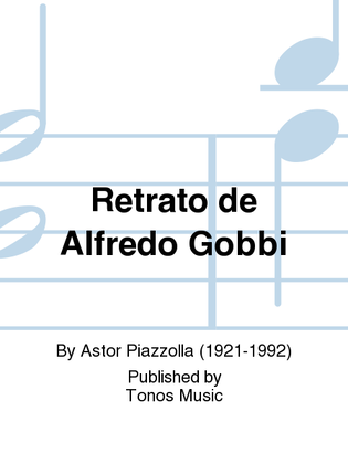 Book cover for Retrato de Alfredo Gobbi