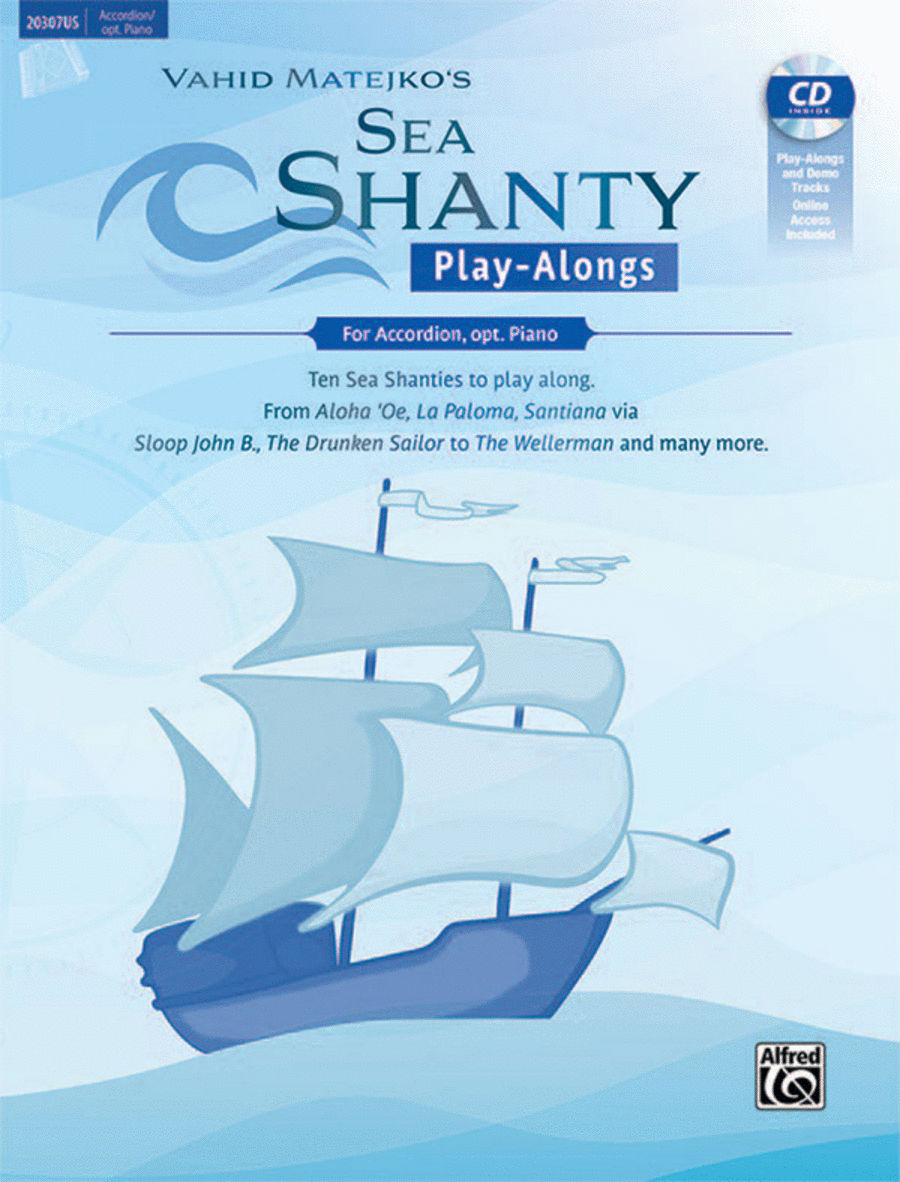 Sea Shanty Play-Alongs for Accordion, opt. Piano Piano scores gallery preview page 1