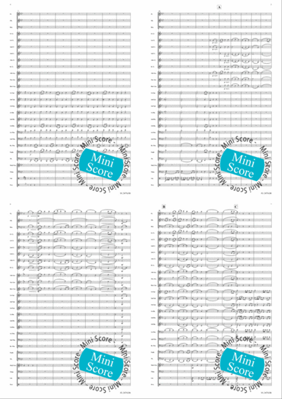Slava Slava Concert Band scores gallery preview page 3