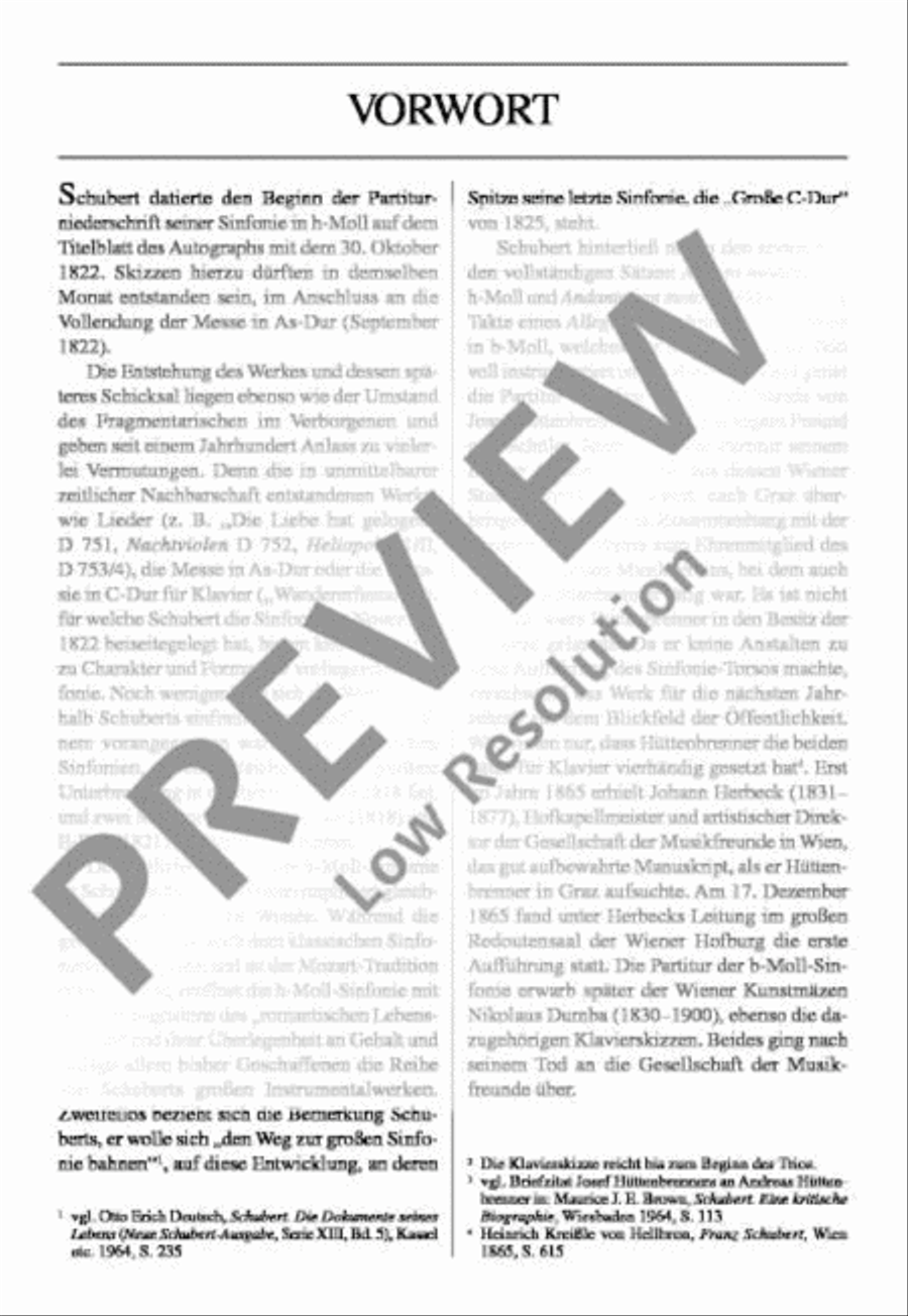 Symphony No. 8 B minor Symphony No. 8 B minor Orchestra scores gallery preview page 8