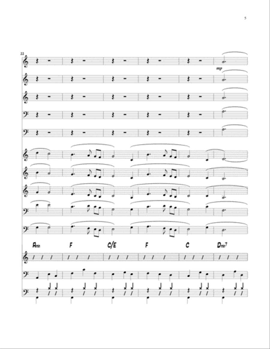 Moon River Jazz Ensemble scores gallery preview page 6