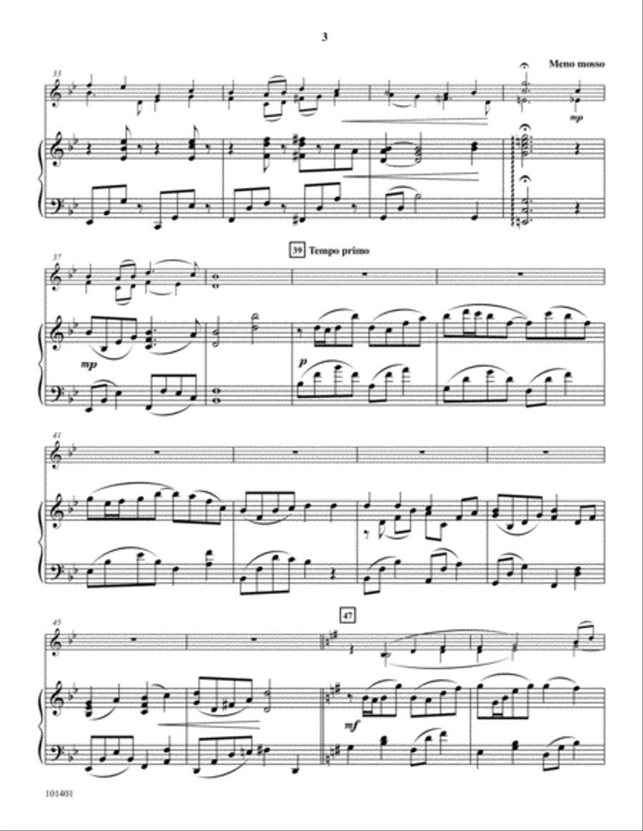 O Little Town of Bethlehem Brass Duet scores gallery preview page 3