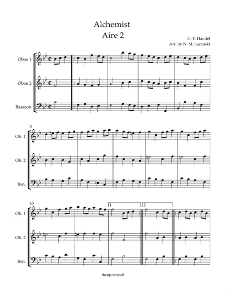 Alchemist Aire 2 Woodwind Trio scores gallery preview page 2