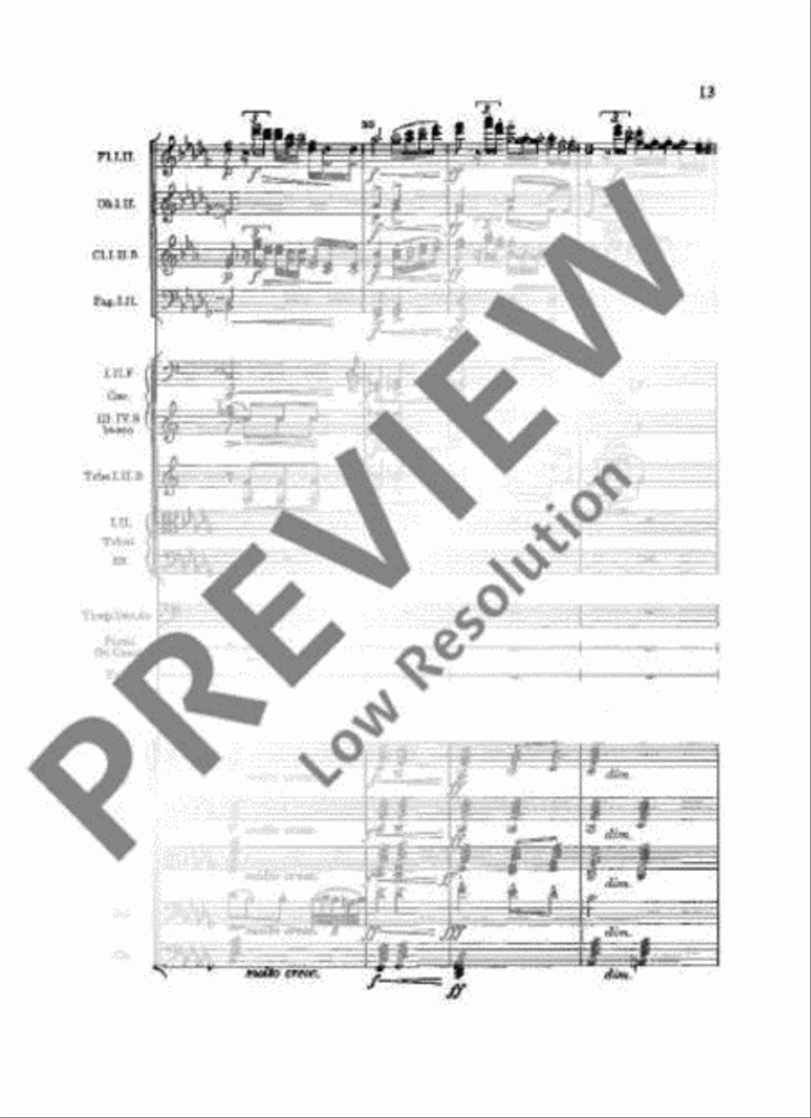 Slavonic Dances Orchestra scores gallery preview page 16