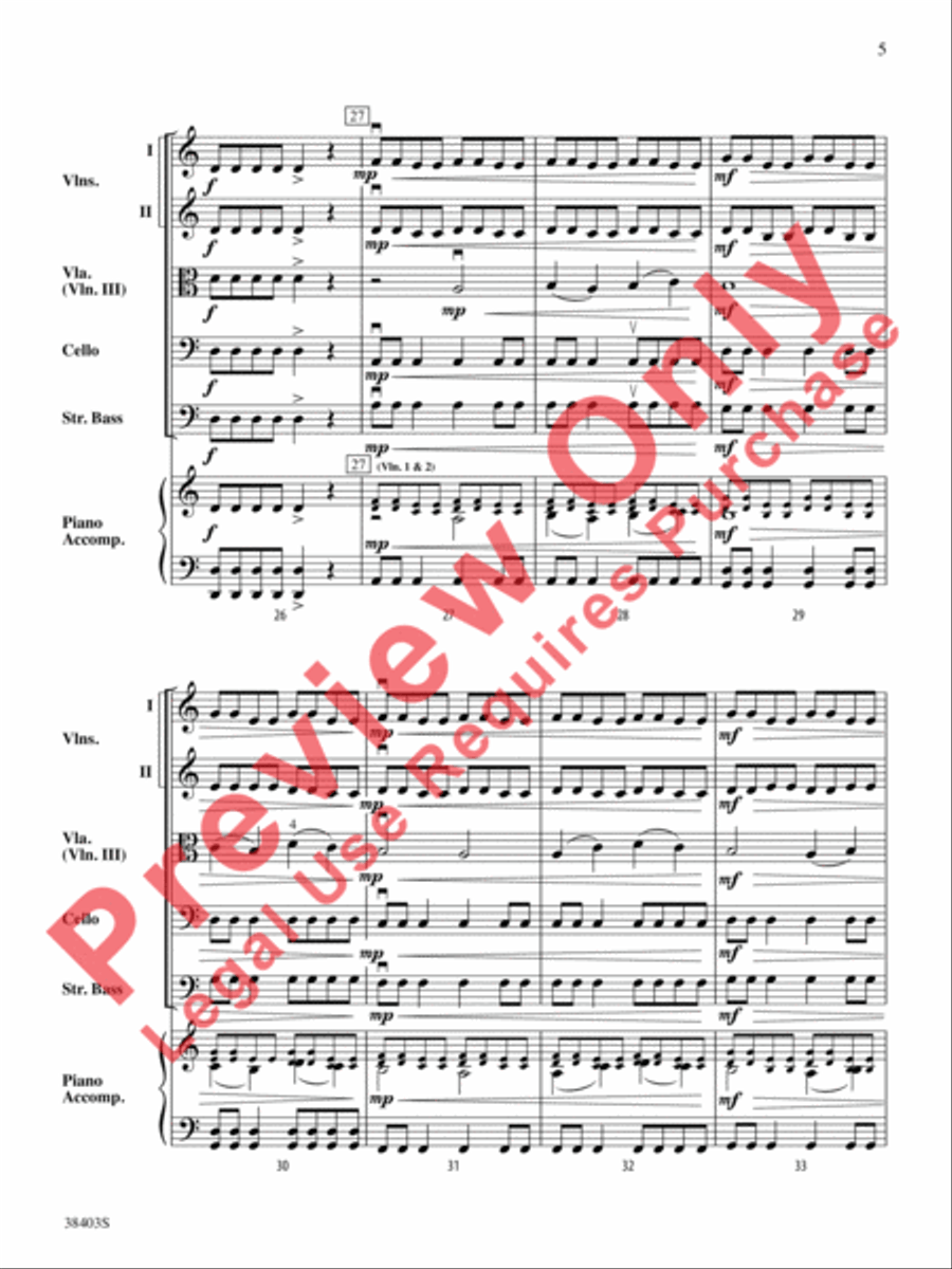 Hyperdrive String Orchestra scores gallery preview page 6