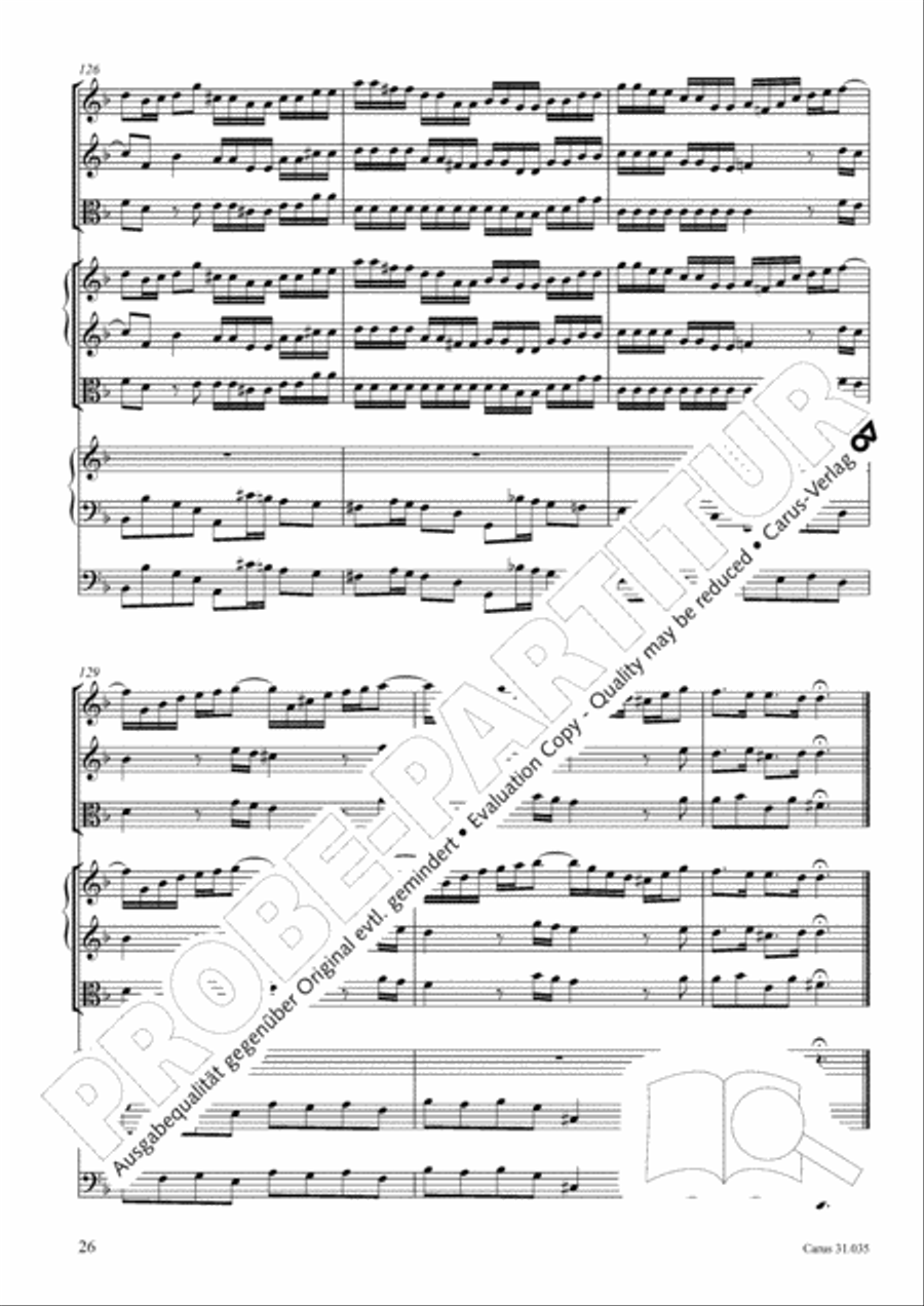 Soul and spirit are astounded (Geist und Seele wird verwirret) English Horn scores gallery preview page 27