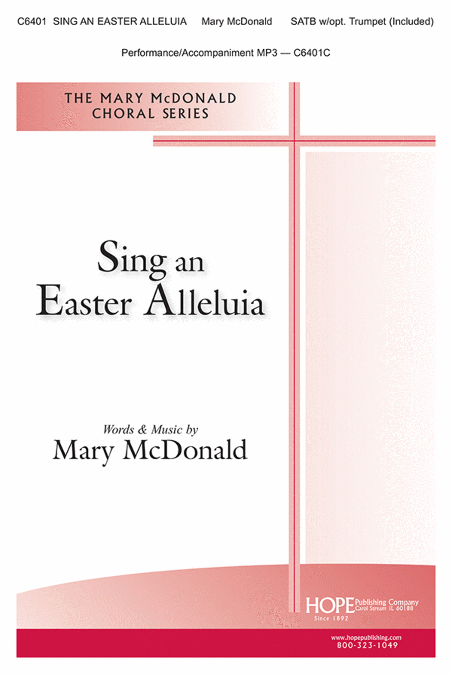Sing an Easter Alleluia 4-Part scores gallery preview page 1