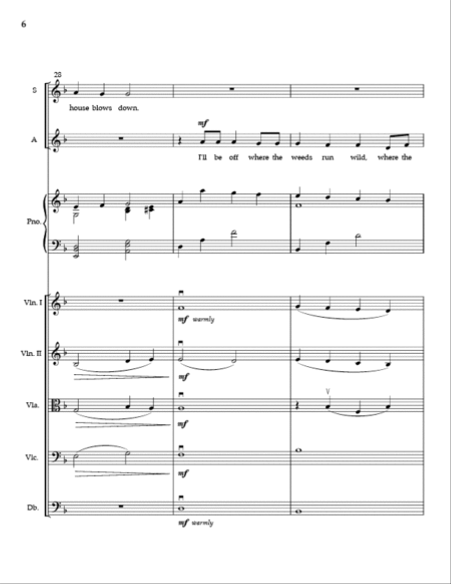 Flight (Full Score and Parts) SSA scores gallery preview page 5