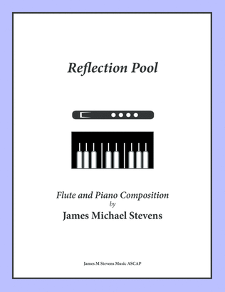 Book cover for Reflection Pool - Flute & Piano