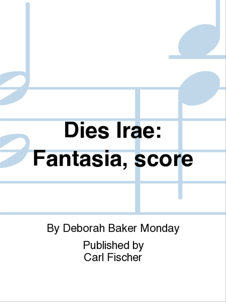 Dies Irae: Fantasia String Orchestra scores gallery preview page 1
