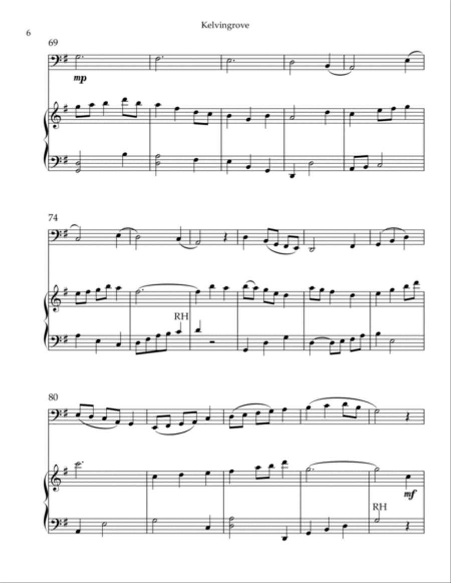 Kelvingrove, Duet for Bassoon & Harp