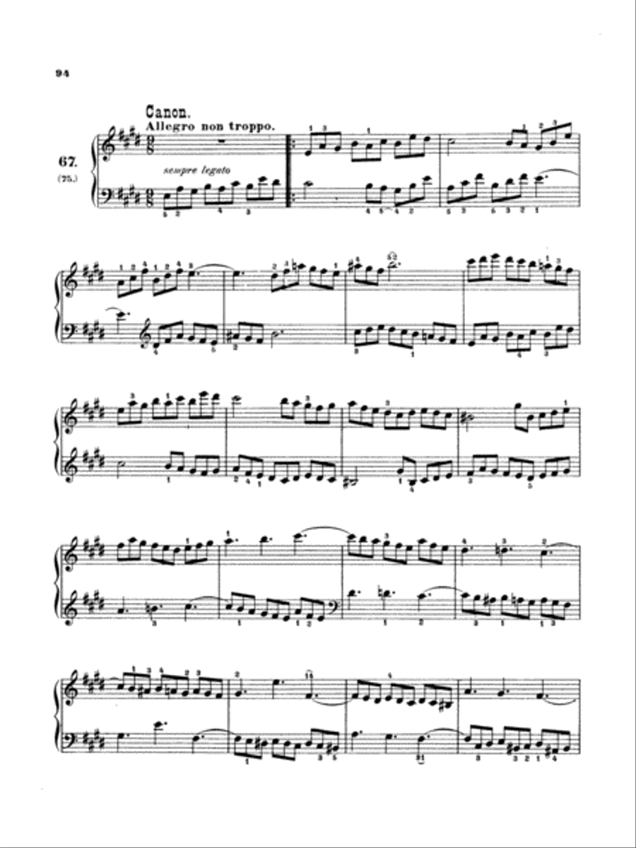Clementi: Gradus ad Parnassum (Volume II) Piano Solo scores gallery preview page 1