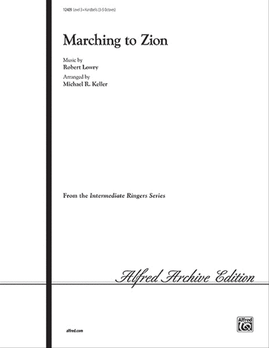 Marching to Zion Handbell Choir scores gallery preview page 1