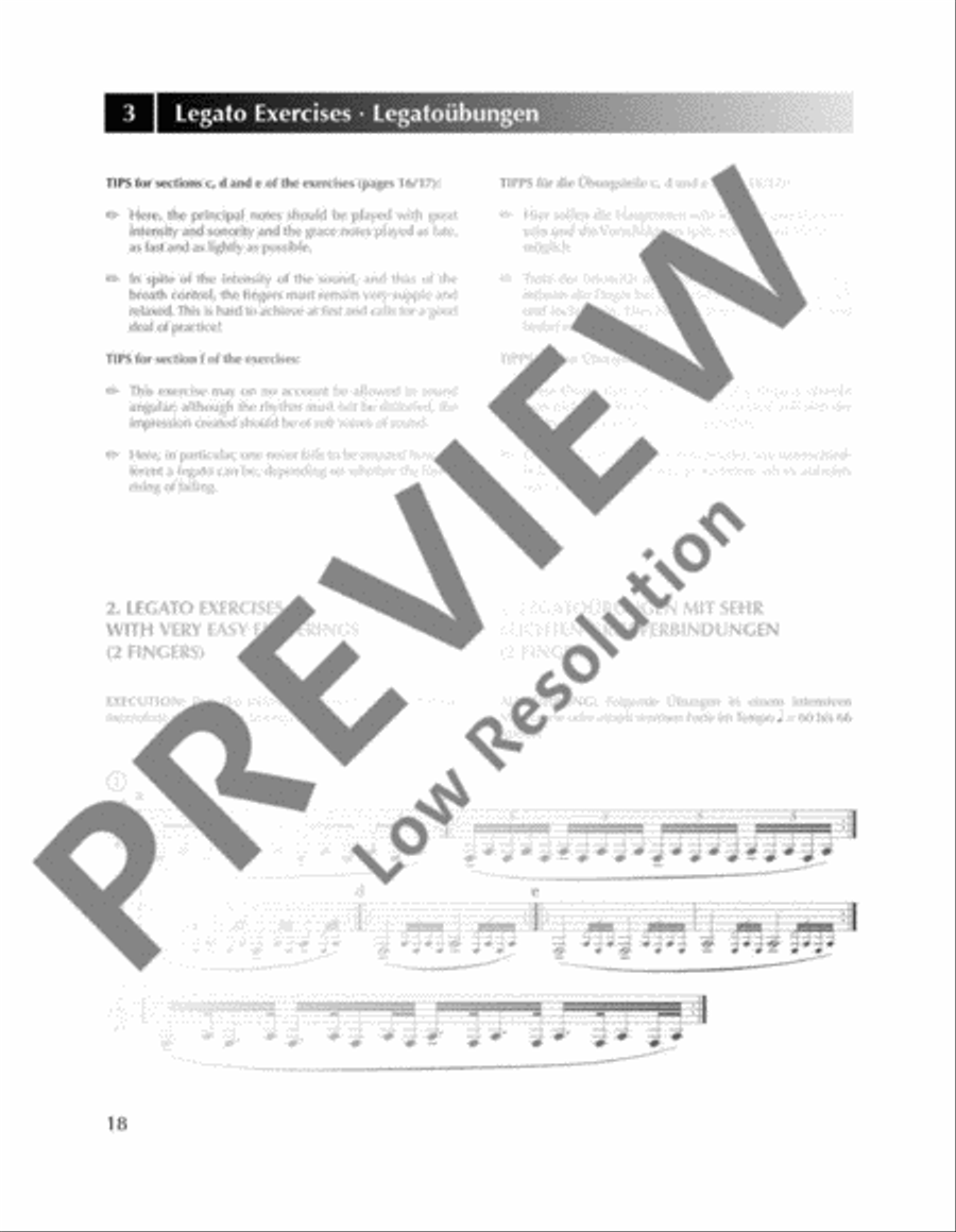 Clarinet Fundamentals Clarinet Solo scores gallery preview page 19