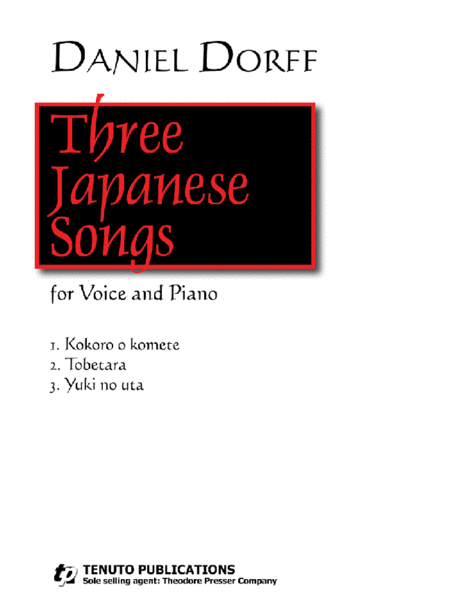 Three Japanese Songs