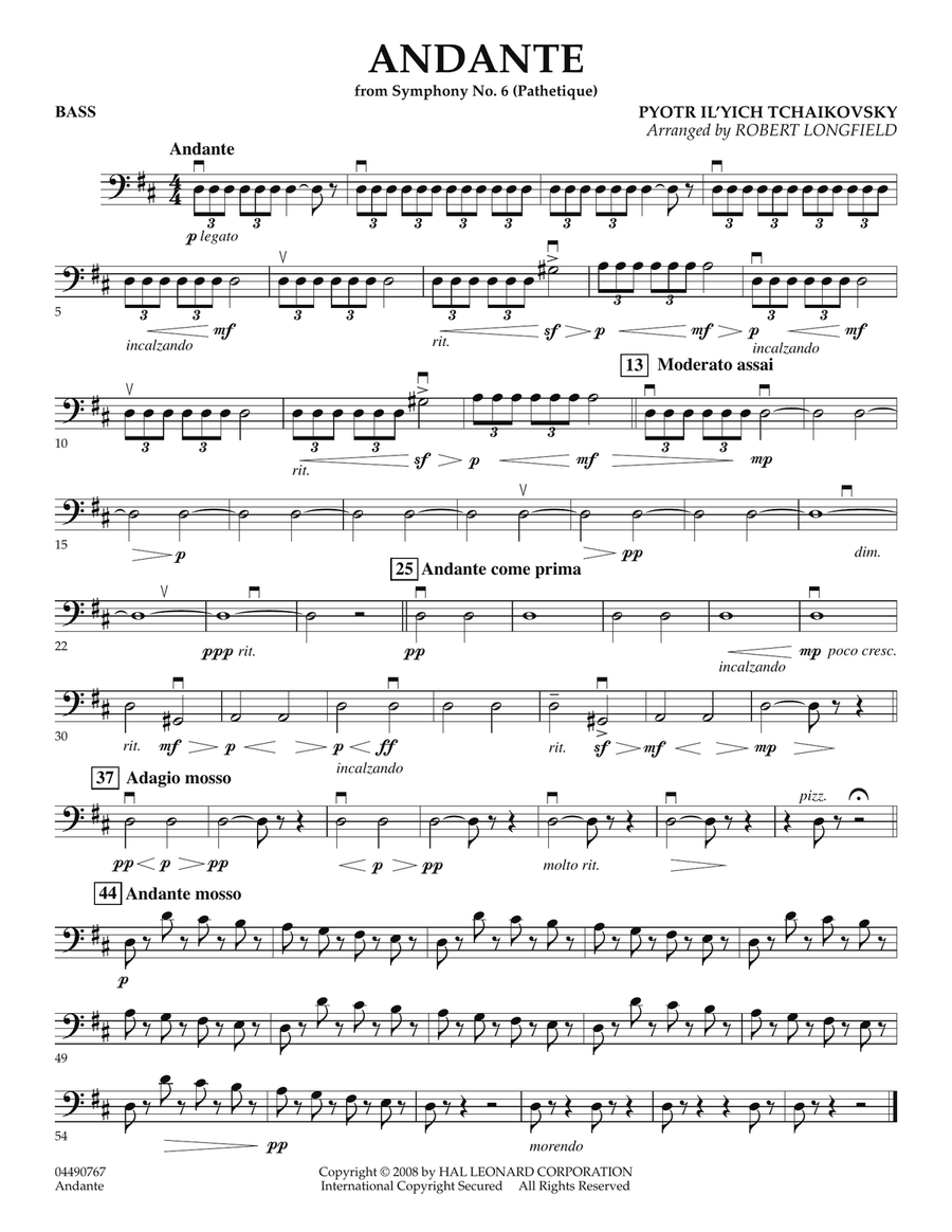 Andante (from Symphony No.6 