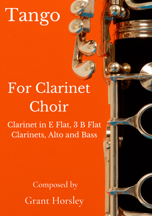 "Tango" for Clarinet Choir- Intermediate