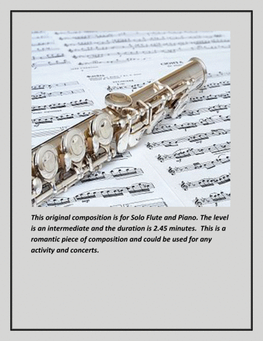 Romantic Night - Solo Flute and Piano image number null