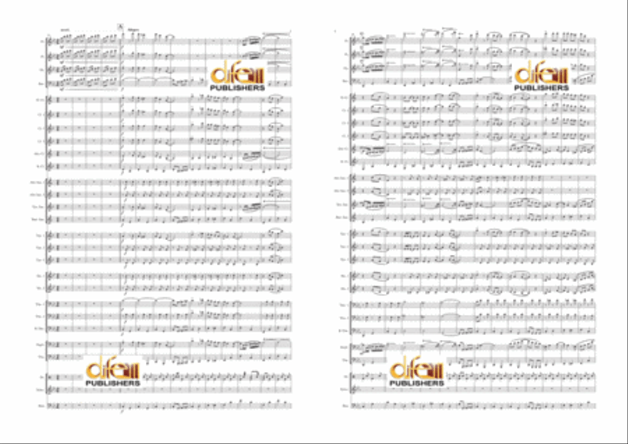 Djindji Rindji Bubamara Concert Band scores gallery preview page 3