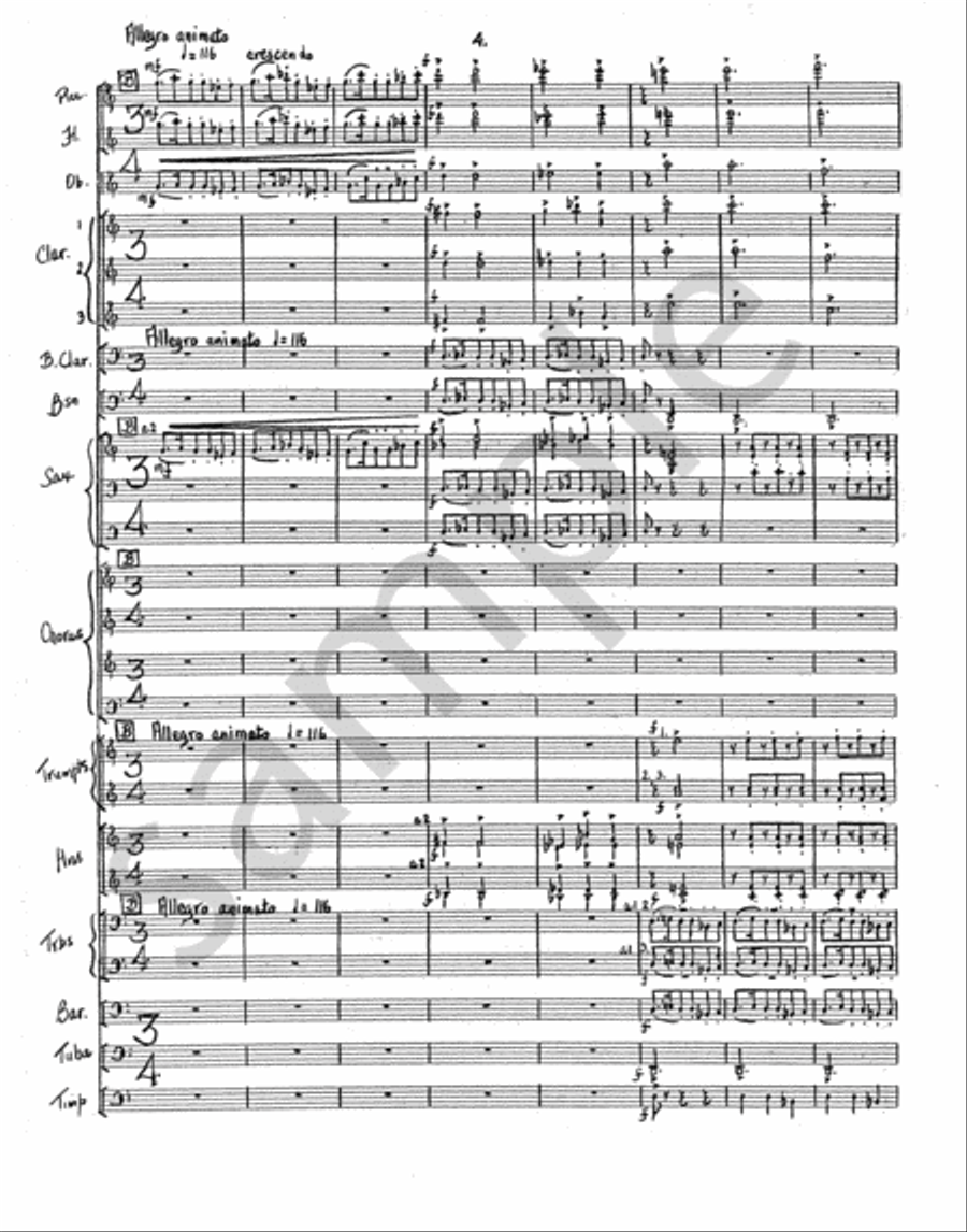 A Proclamation Choir scores gallery preview page 7