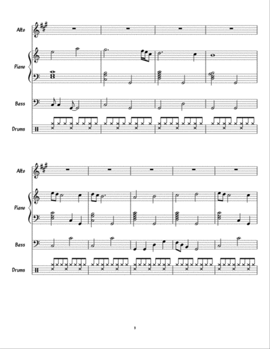 Watercolors Small Ensemble scores gallery preview page 4