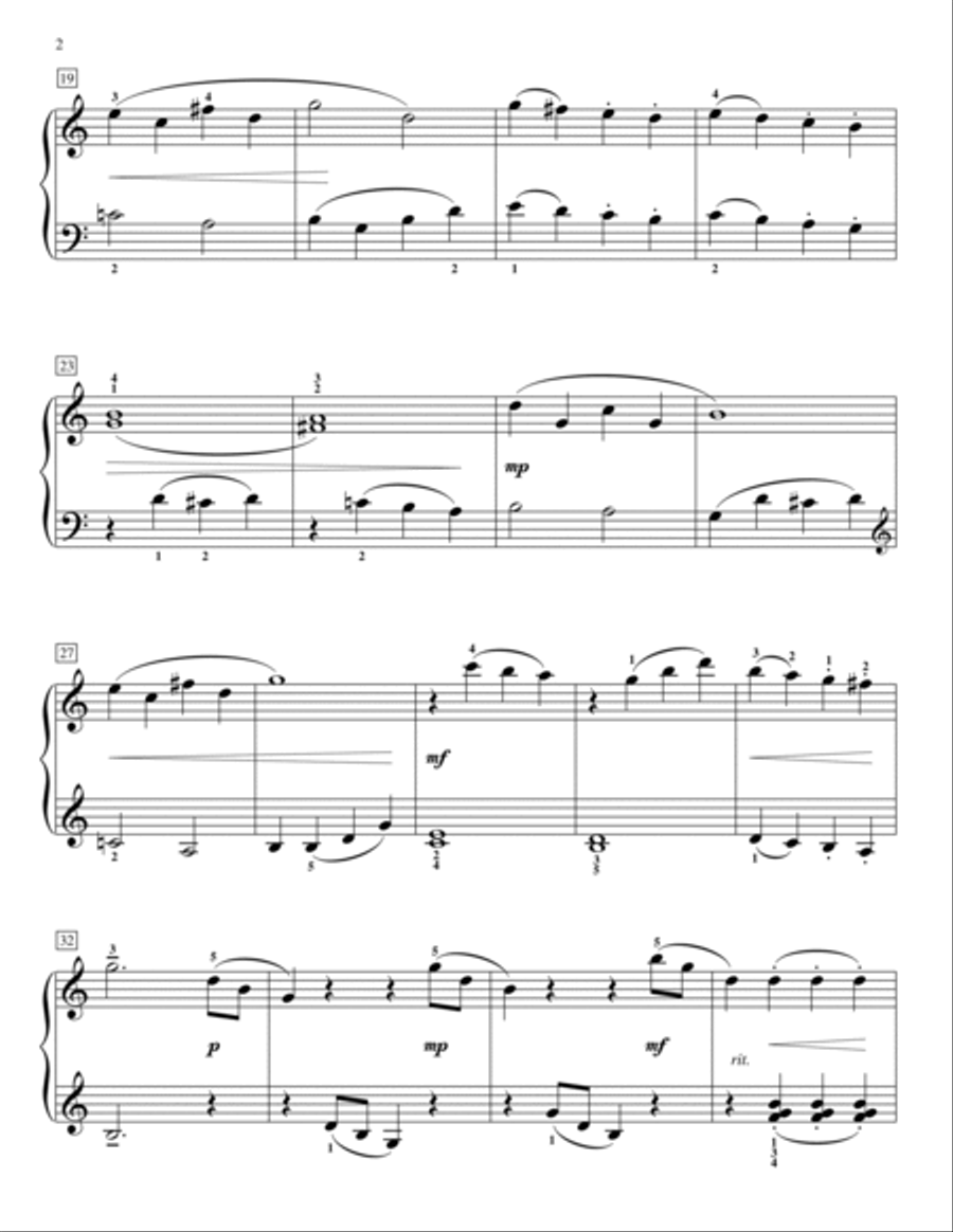 Sonatina Bravo Piano Method scores gallery preview page 2