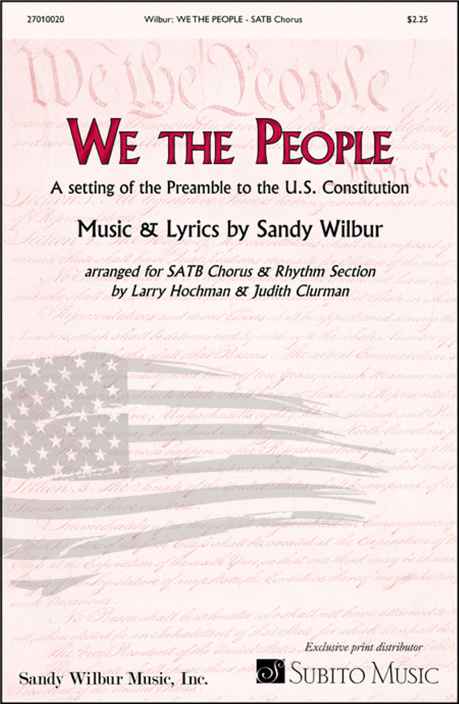 We the People 4-Part scores gallery preview page 1