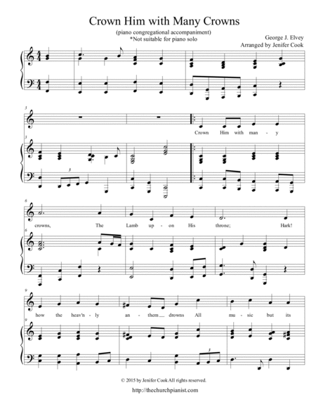 Congregational Piano Hymn Arrangements Booklet Three image number null