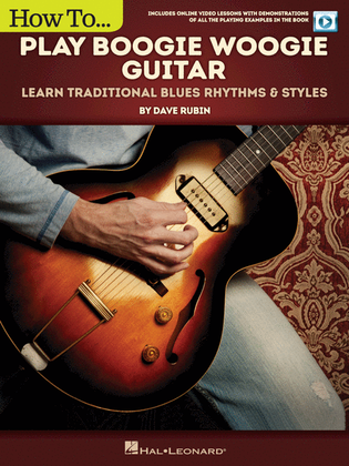 Book cover for How to Play Boogie Woogie Guitar