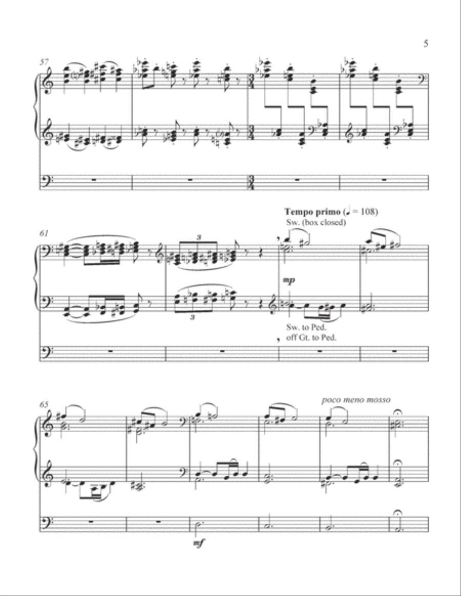 Full Sun Full Sun Organ Solo scores gallery preview page 6