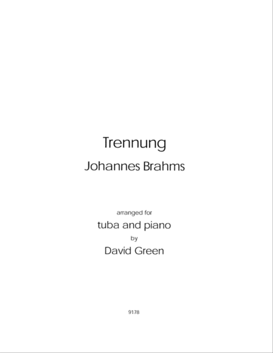 Trennung Tuba scores gallery preview page 2