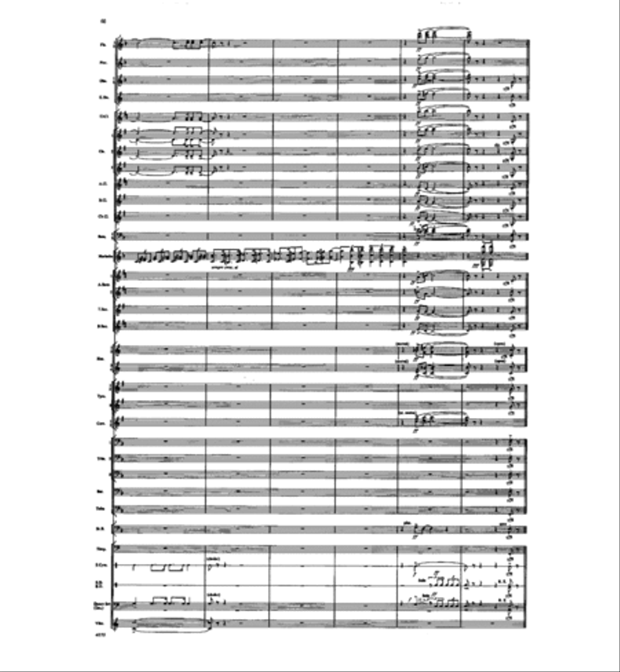 Concertino for Marimba and Winds Concert Band scores gallery preview page 64