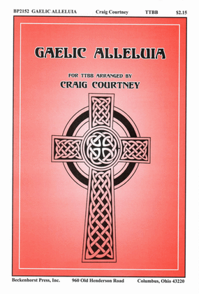 Book cover for Gaelic Alleluia - Ttbb
