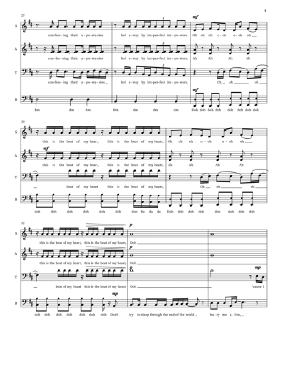 This Is Gospel 4-Part scores gallery preview page 4