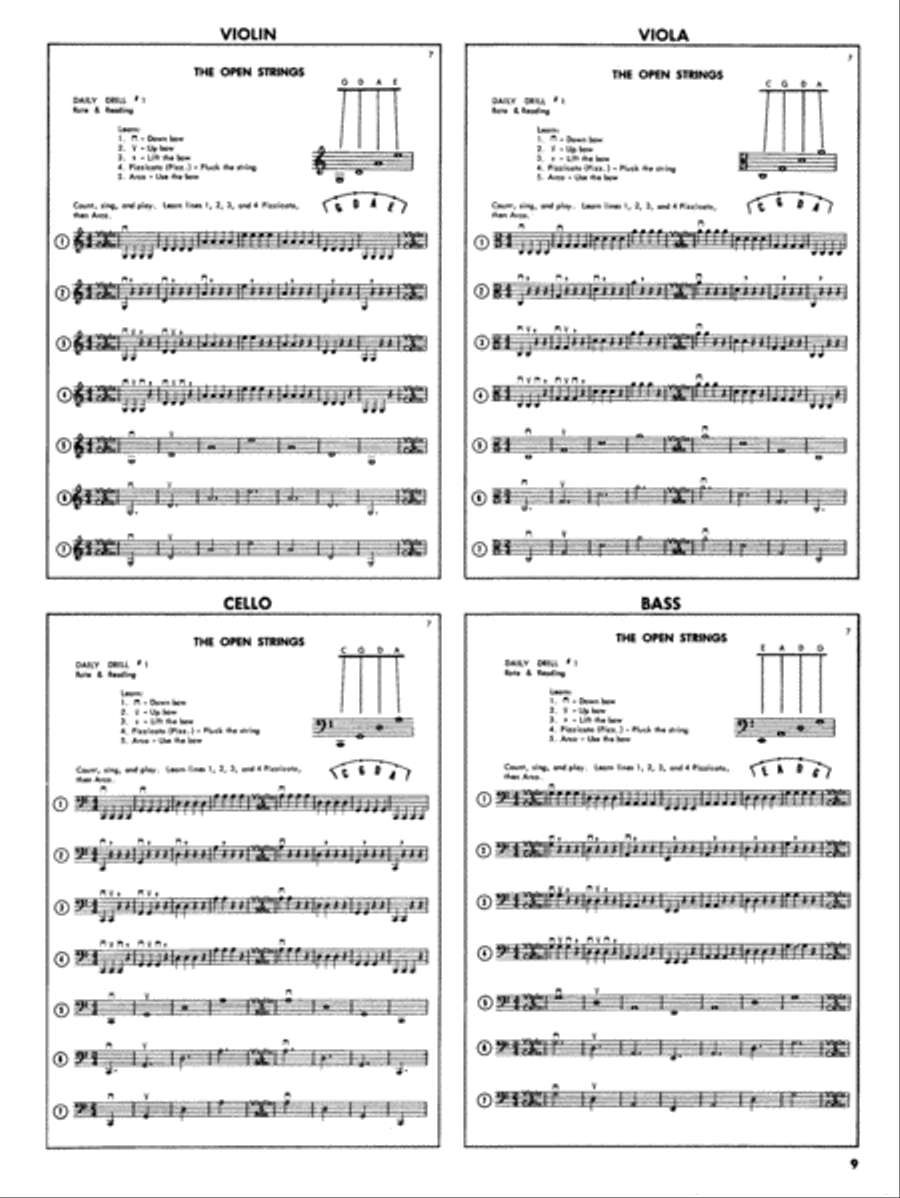 Solo Time for Strings, Book 1 Chamber Orchestra scores gallery preview page 10