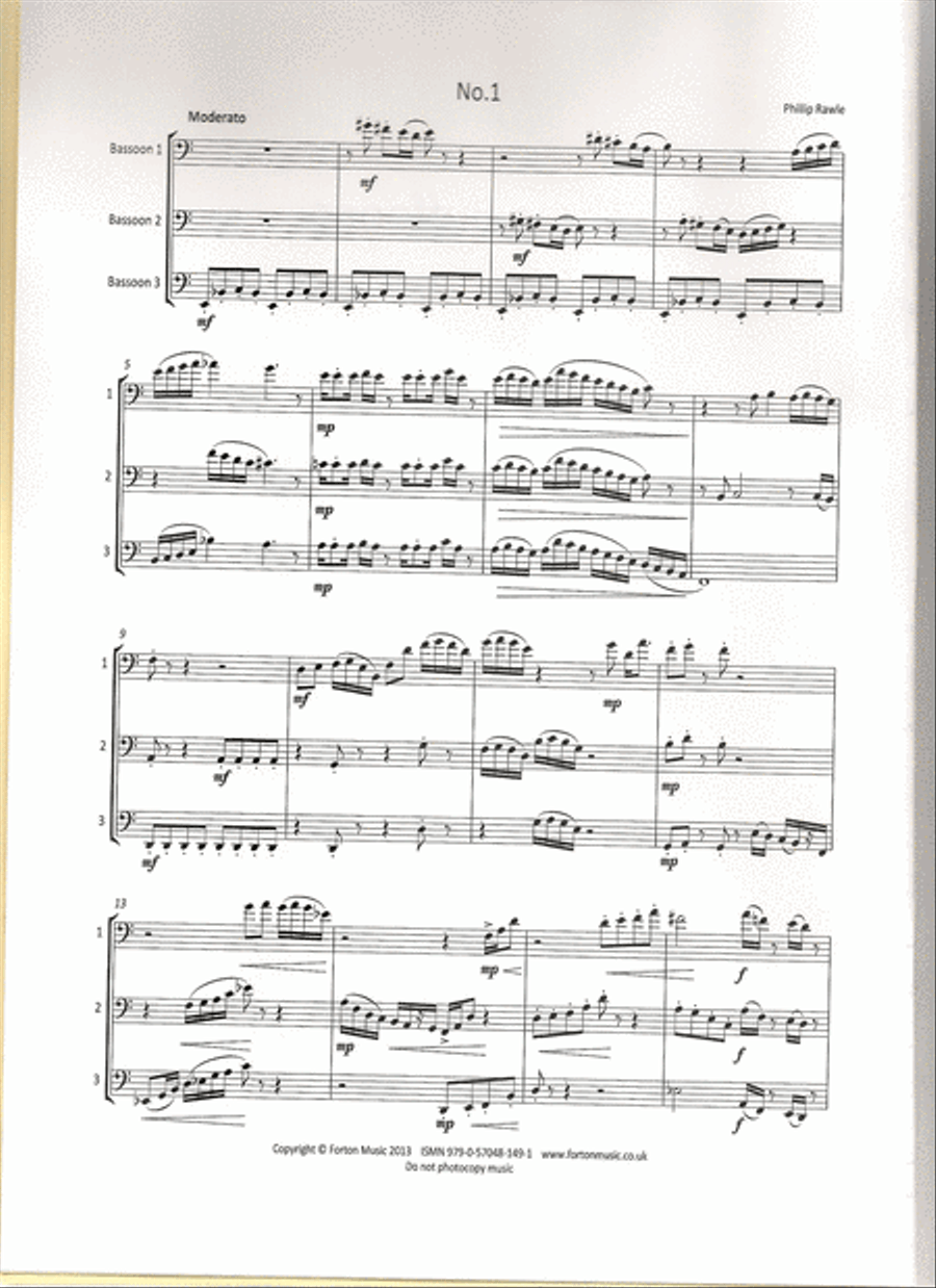 3 Buffoons Woodwind Trio scores gallery preview page 2