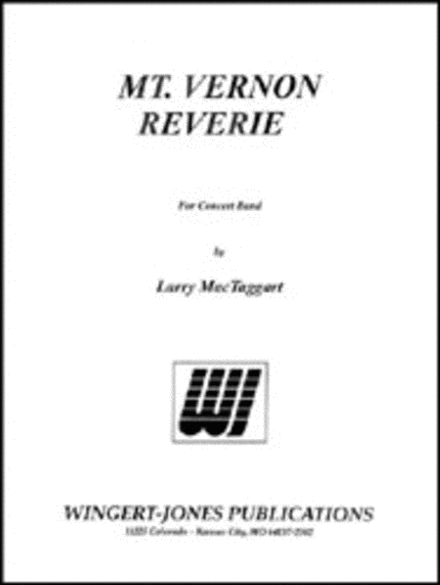 Mount Vernon Reverie Concert Band scores gallery preview page 1