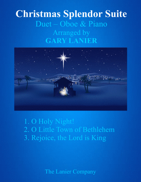 CHRISTMAS SPLENDOR SUITE (Oboe and Piano with Score & Parts) image number null