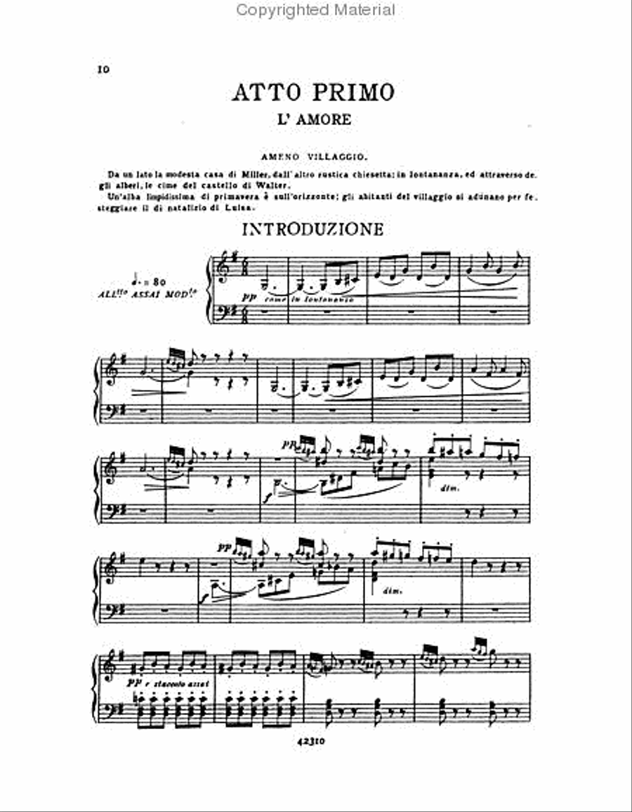 Luisa Miller Voice scores gallery preview page 4