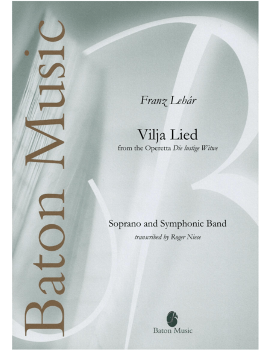 Vilja Lied Concert Band scores gallery preview page 1