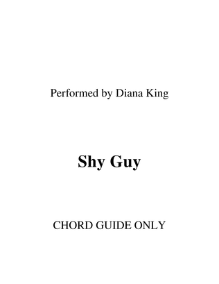 Book cover for Shy Guy